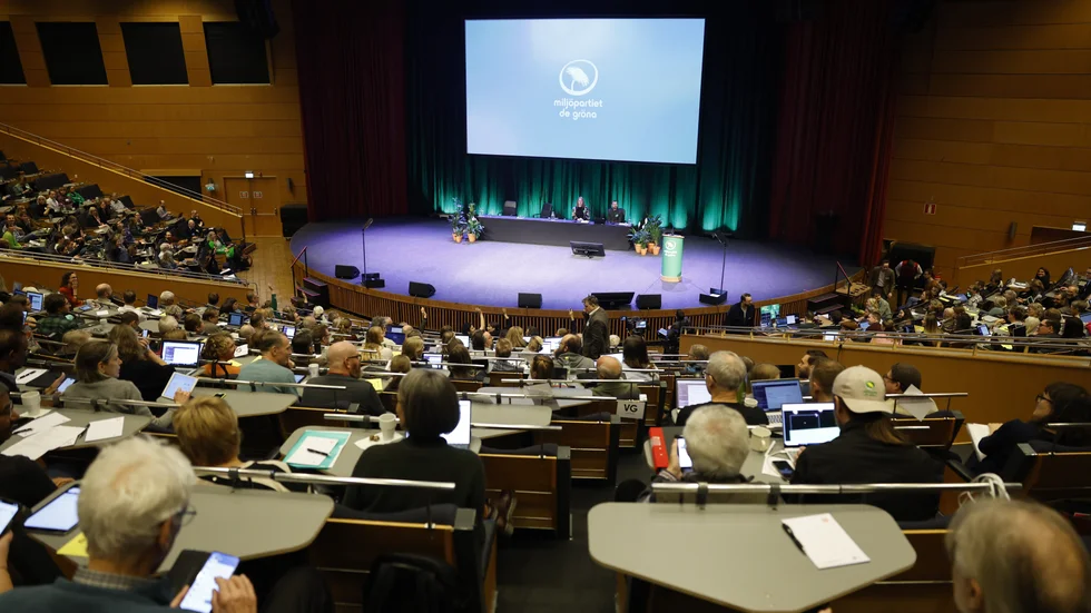 Miljöpartiets kongress hålls i Örebro.