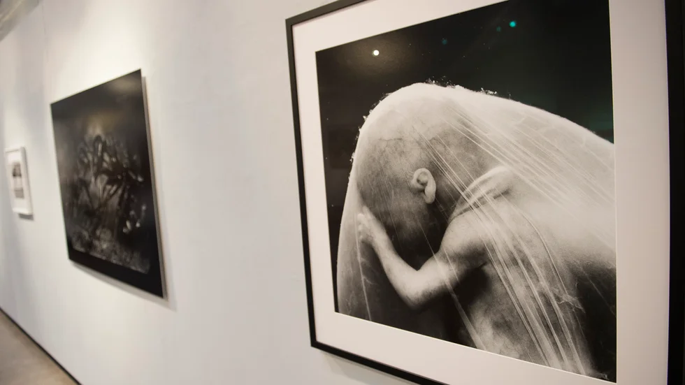 Fotografen Lennart Nilsson är en av alla som ställt ut på Galleri Kontrast genom åren. Han är också en av de privatpersoner som stöttat galleriet. Arkivbild.
