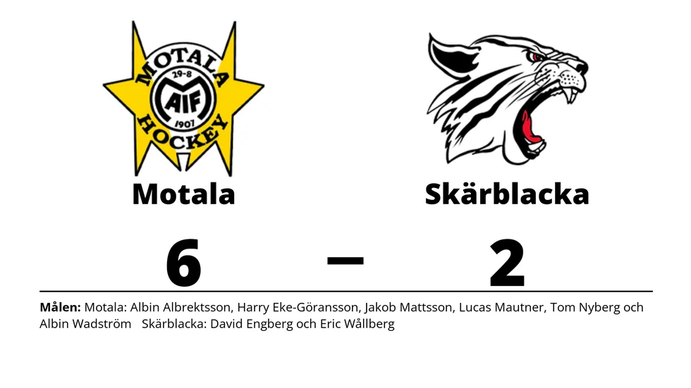 Motala AIF HK vann mot Skärblacka IF