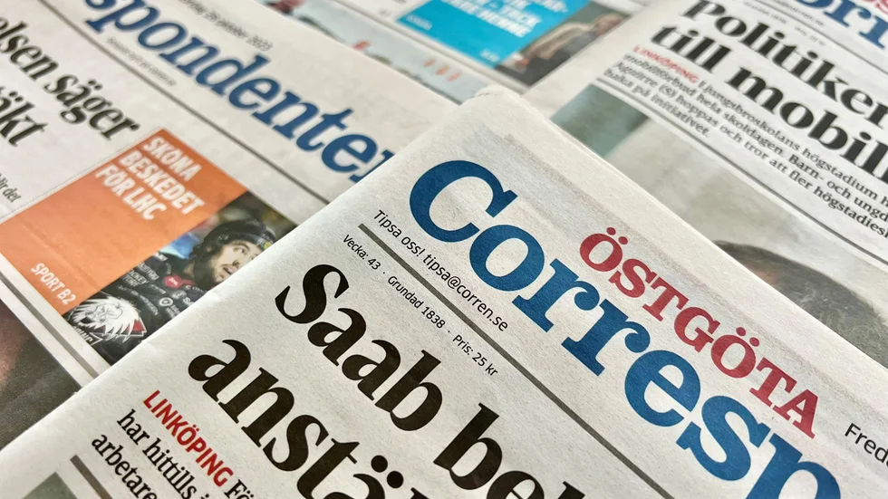 Tidningskunskapen i skolan kommer naturligtvis att få mindre relevans och troligen kommer dagens yngre inte känna det som ett behov att bli prenumerant, varken på Corren eller andra dagstidningar, menar insändarskribenten.