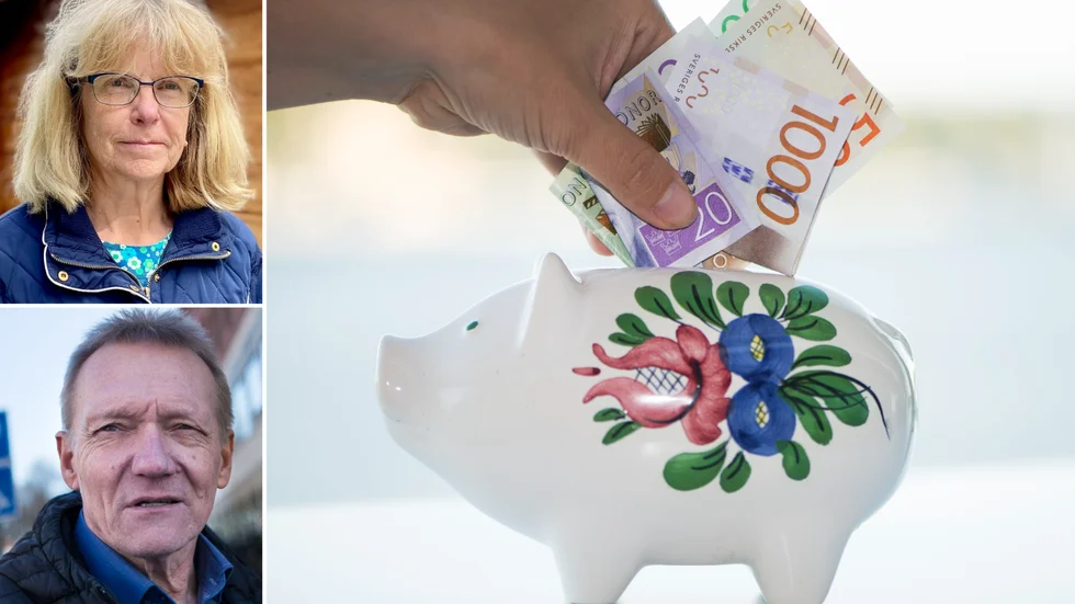 20,8 miljoner räcker inte. C och KD har valt att öppna sparbössan betydligt mer än vad majoriteten valt att göra i sitt budgetförslag för 2024. På bild syns också Inger Fredriksson (C) och Joha Frondelius (KD).