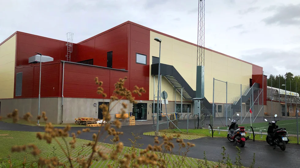 Klämman arena i Mantorp.