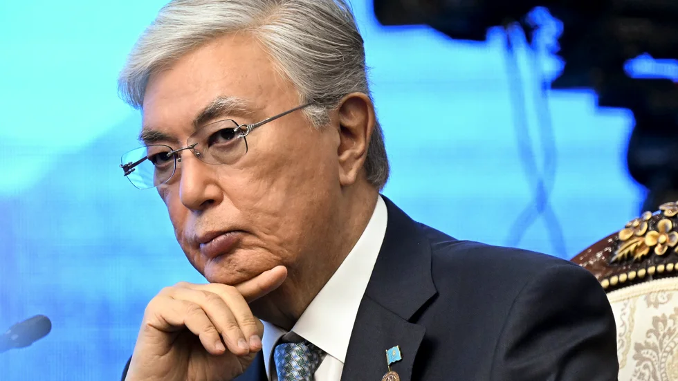 Kazakstans president Kasym-Zjomart Tokajev. Arkivbild.