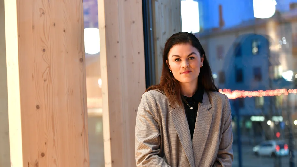 "If we are to take our proper place in this big world of culture, we need to be first with certain things," says Sofia Andersson Lundberg, program director at Sara kulturhus.