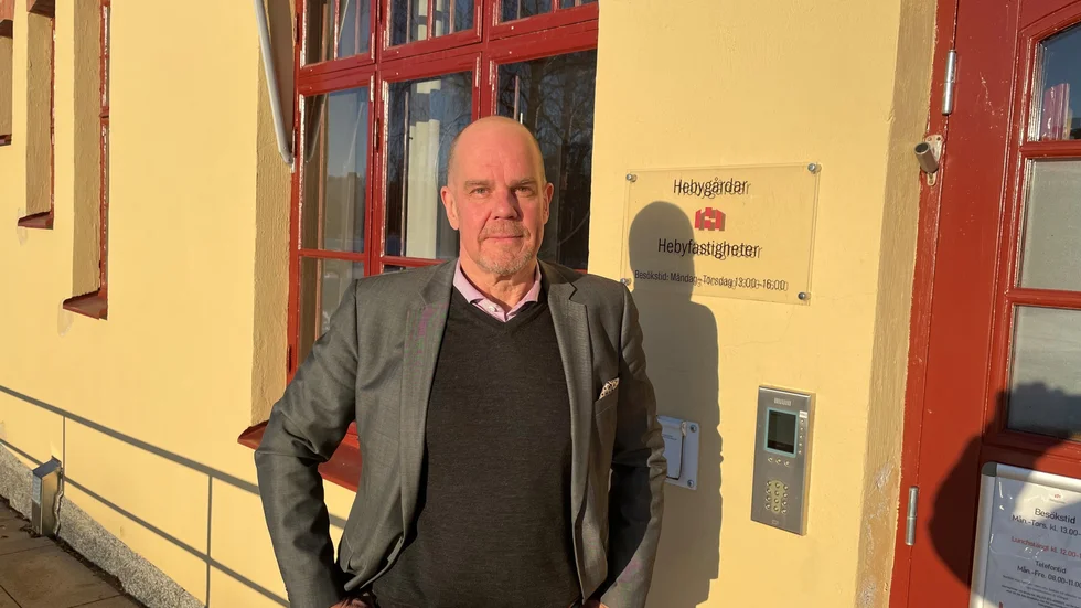 Stefan Liljebris, vd för Hebygårdar.