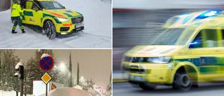 Bråda dagar för ambulanserna: ”Lyssna på vädervarningarna”