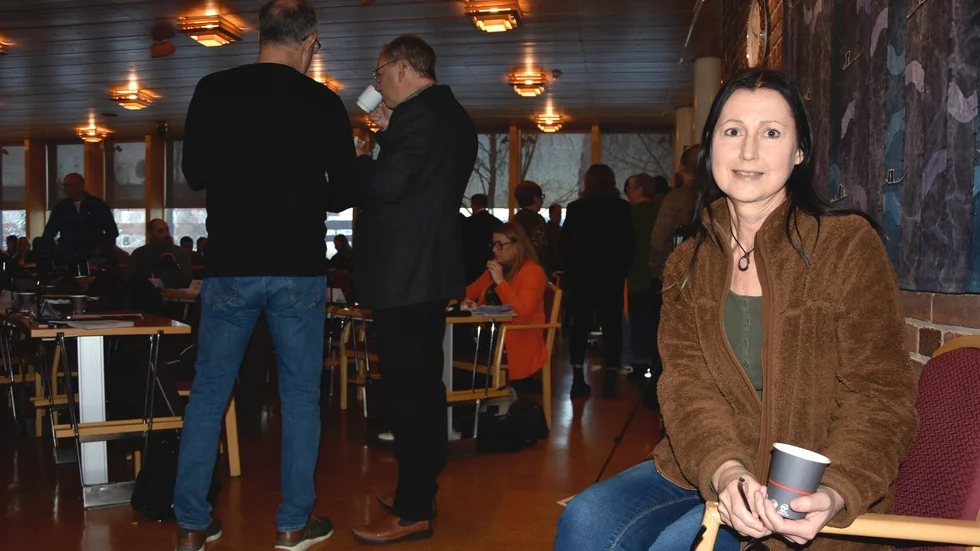 Marianne Rönnquist är ny ordförande i Kalix arbetarekommun. Bilden är tagen vid senaste sammanträdet i kommunfullmäktige, där hon också är ledamot.