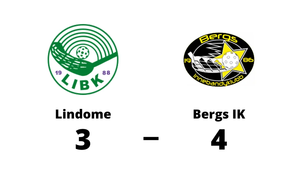 Lindome IBK förlorade mot Bergs IK