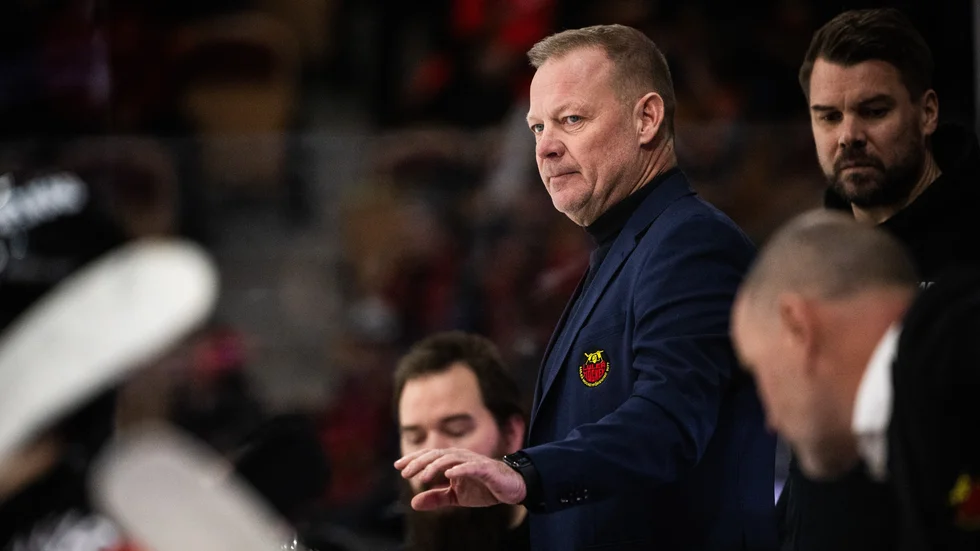 Henrik Stridh var nöjd efter matchen borta mot Rögle.