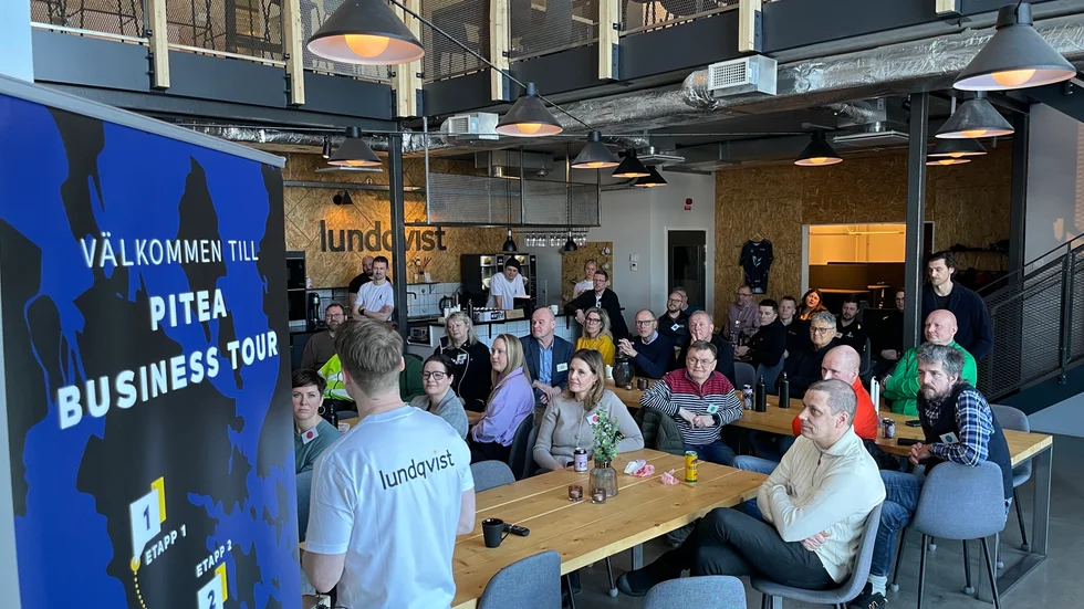 I slutet av februari är det dags för en vecka med fokus på Piteås företagare. Ett av stoppen under fjolårets Piteå Business Tour var hos Lundqvist Trä.