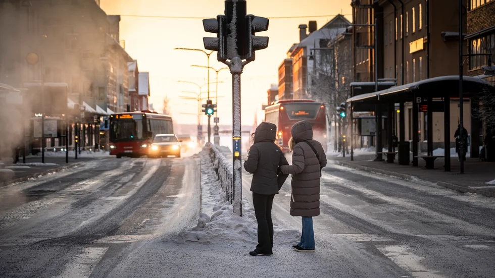 Det blir rejält kallt under veckan, även om det inte når de rekordnivåer som var tidigare. 