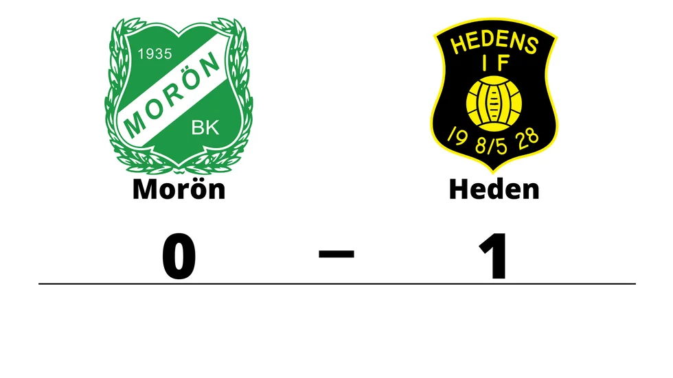 Morön BK förlorade mot Hedens IF