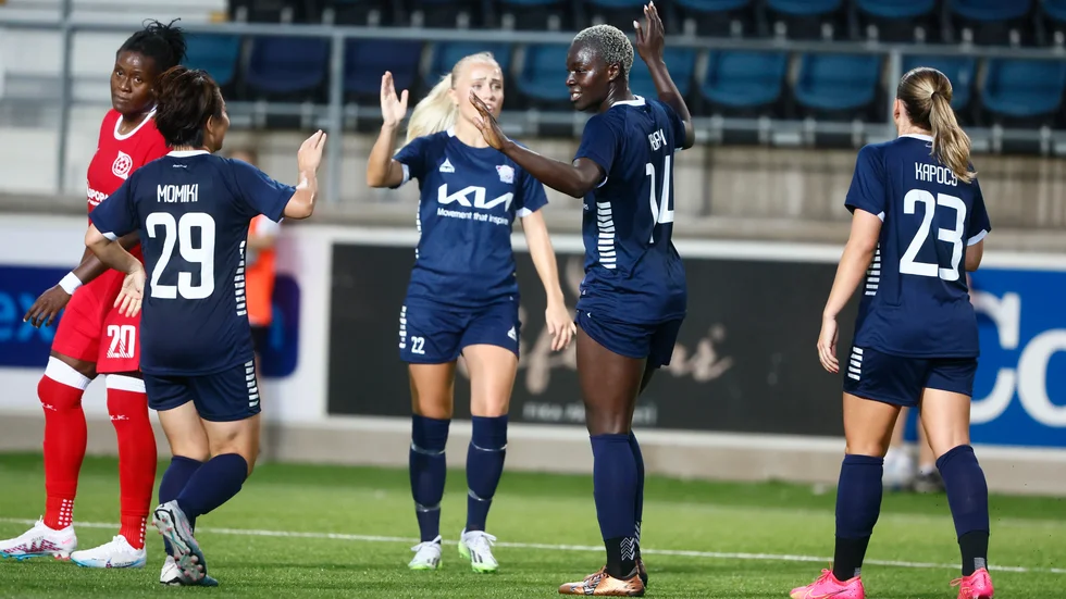 Michaela Abam får visa vad hon går för. 
