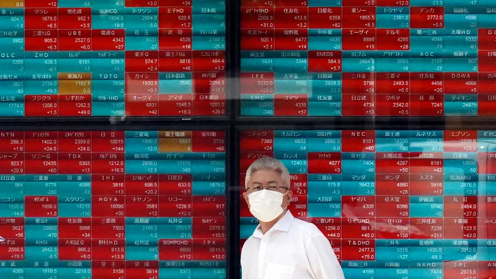 Asiens ledande börser inledde handelsveckan lite blandat. Arkivbild.