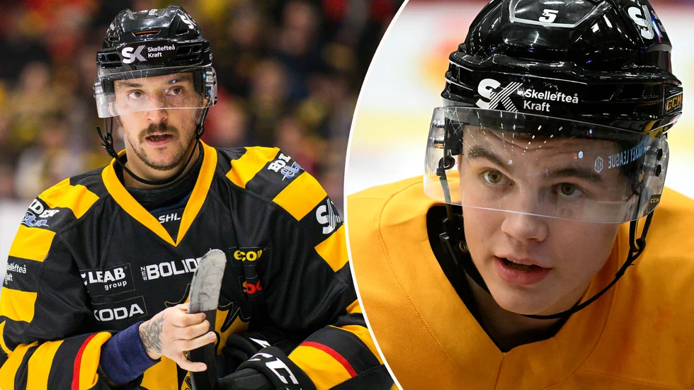 Axel Sandin Pellikka, till höger, fick i somras för första gången specialbeställa klubbor. Då blev det en ny vinkel; samma som Juhamatti Aaltonen.