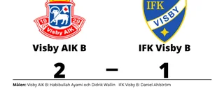 Visby AIK B höll undan och vann mot IFK Visby B