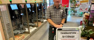 Nu har Ica-butikens snabbkassor stängts