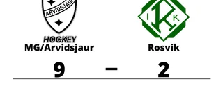 MG/Arvidsjaur utklassade Rosvik på hemmaplan