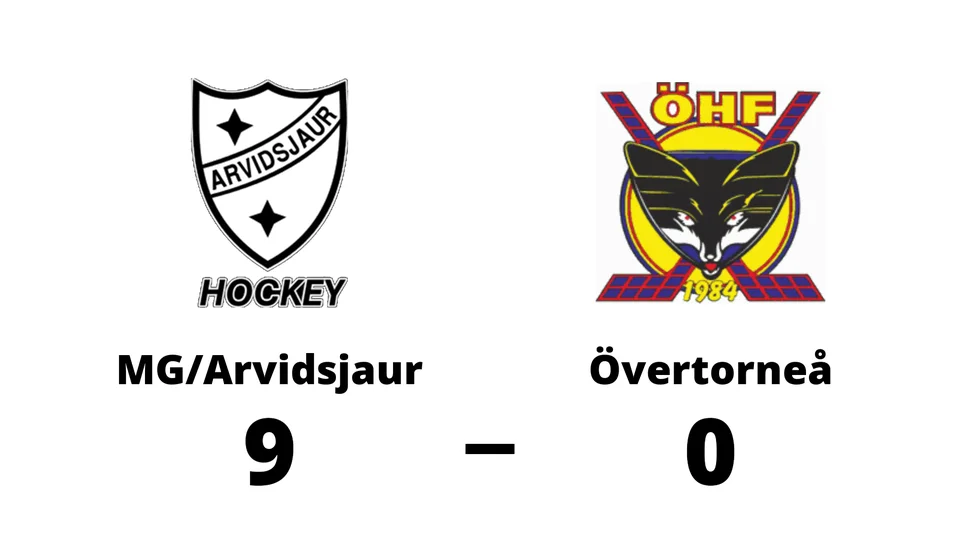 MG/Arvidsjaur HC vann mot Övertorneå HF