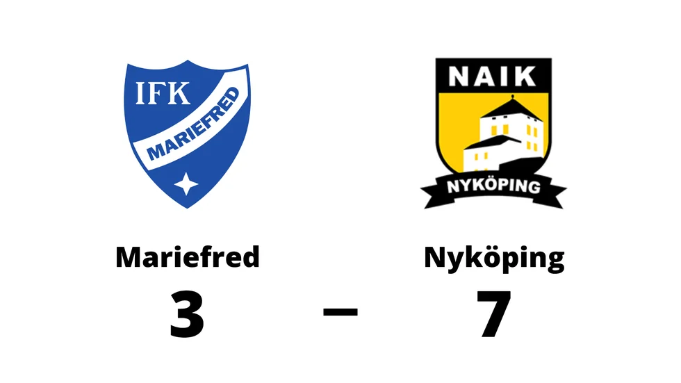 IFK Mariefred förlorade mot Nyköpings AIK