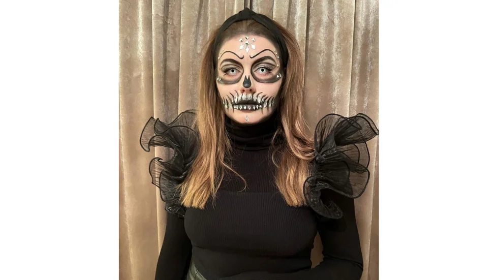 Här skapade jag min halloween look med saker jag redan hade hemma och lite kreativitet. Happy halloween!