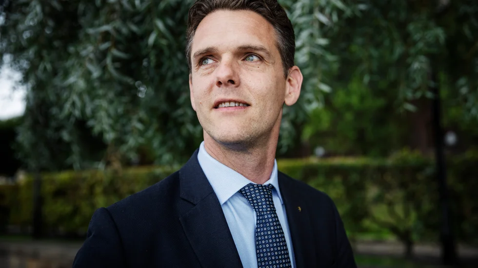 Christofer Fjellner (M) har kört vilse.