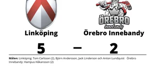 Linköping avgjorde mot Örebro Innebandy i tredje perioden