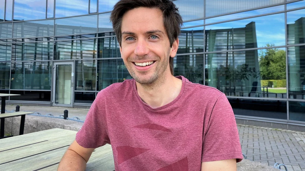 Linköpingsföretaget Zoezi firar 10 år och ordnar en stor Zoezi-gala. På bilden en glad Mikael Håkansson, företagets grundare och produktägare.