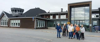 Flygplatsbesök startade höstens verksamhet