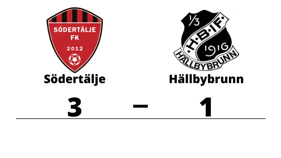 Södertälje FK vann mot Hällbybrunns IF