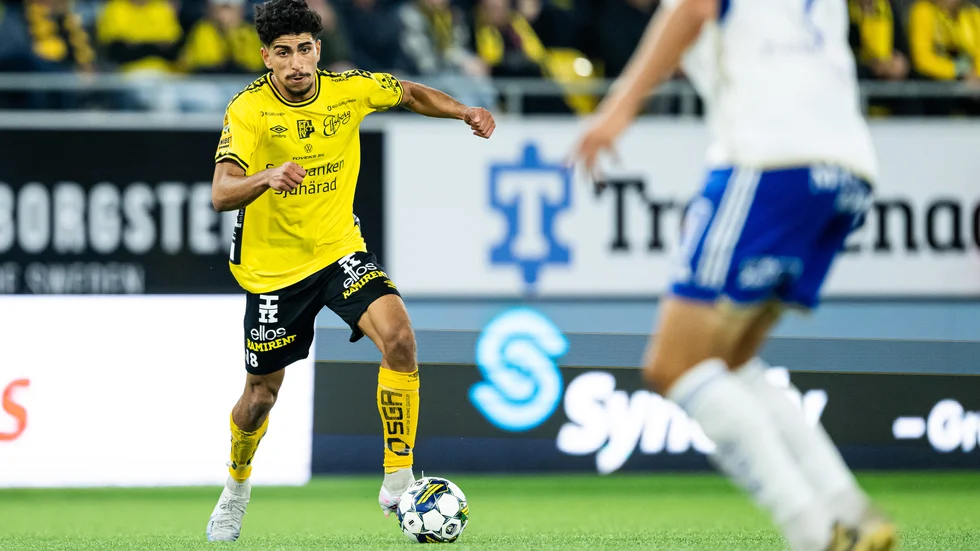 Motalasonen Ahmed Qasem har haft ett fint år i allsvenskan och har nu blivit uttagen till U21-landslagets match mot Nordmakedonien den 8 september. 
