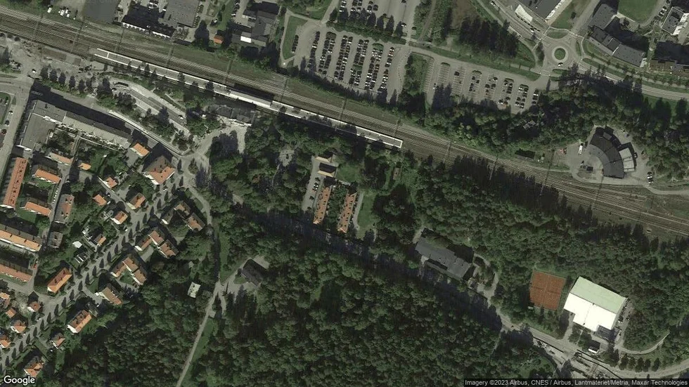 Området kring Bangårdsgatan 8F