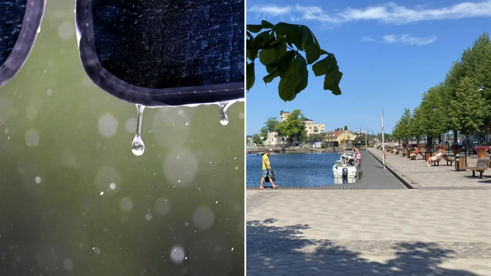 Visst regnade det på bra i kommunen på torsdagen. Men det har faktiskt varit torrare här den senaste månaden än på flera andra platser i Sverige