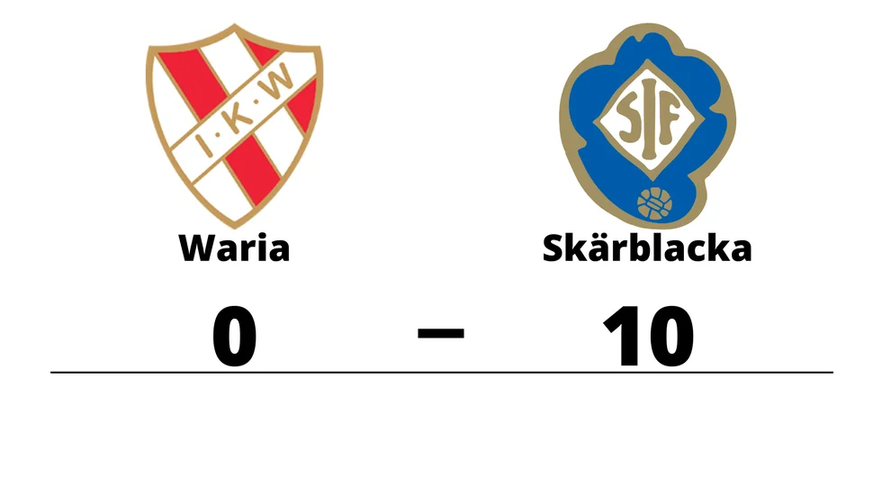 IK Waria förlorade mot Skärblacka IF