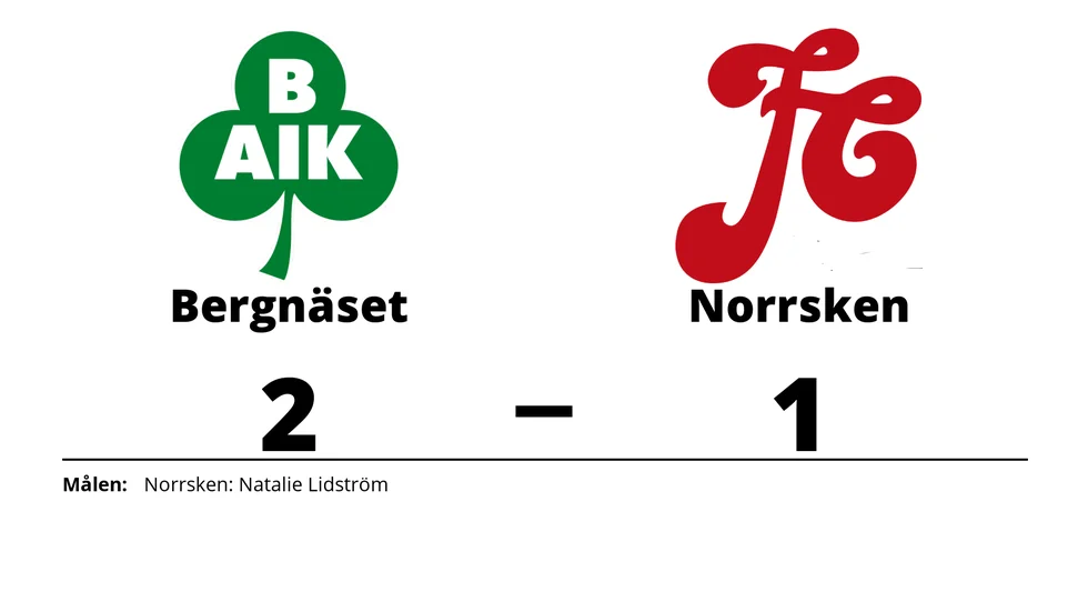 Bergnäsets AIK 2 vann mot FC Norrsken