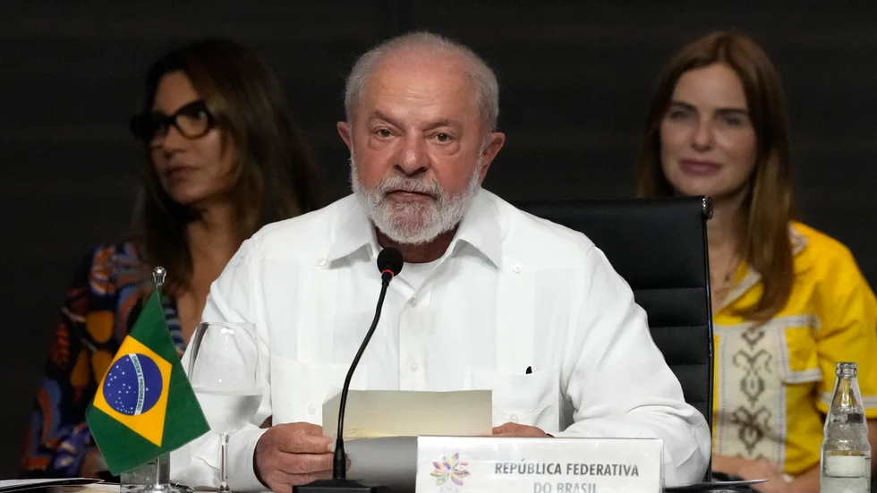 Brasiliens president Luiz Inácio Lula da Silva står värd för toppmötet i Belém.
