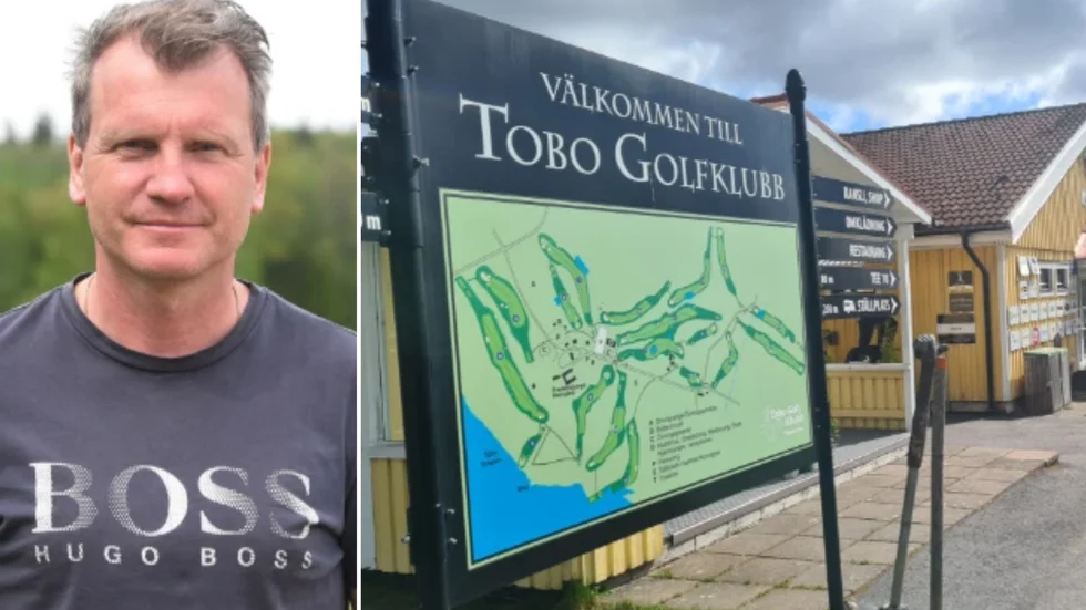 Collage/Jan Priznik och Tobo Golfklubb.