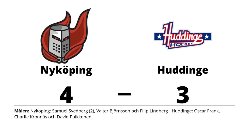Nyköpings HF Ungdom vann mot Huddinge IK