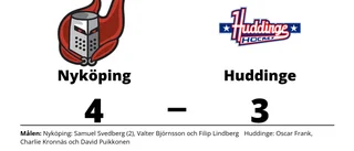 Nyköping avgjorde mot Huddinge i förlängningen