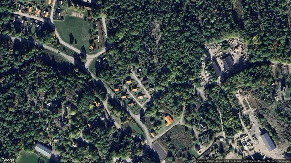 Området kring Lövängsvägen 4
