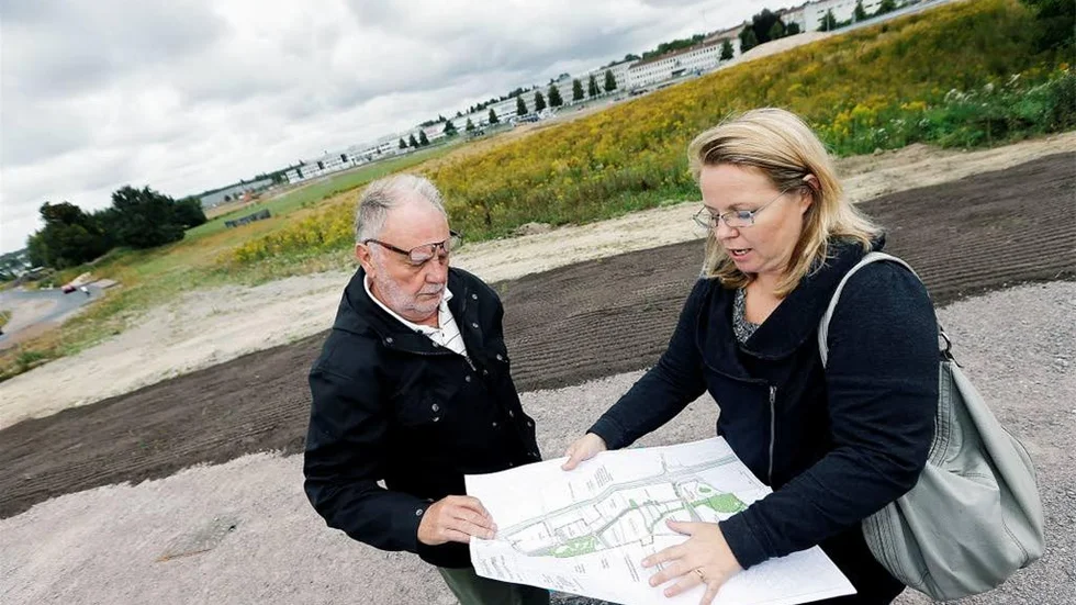Alf Johansson och Cecilia Ågren ser etableringarna vid Jätten som en naturlig utveckling av Motala.