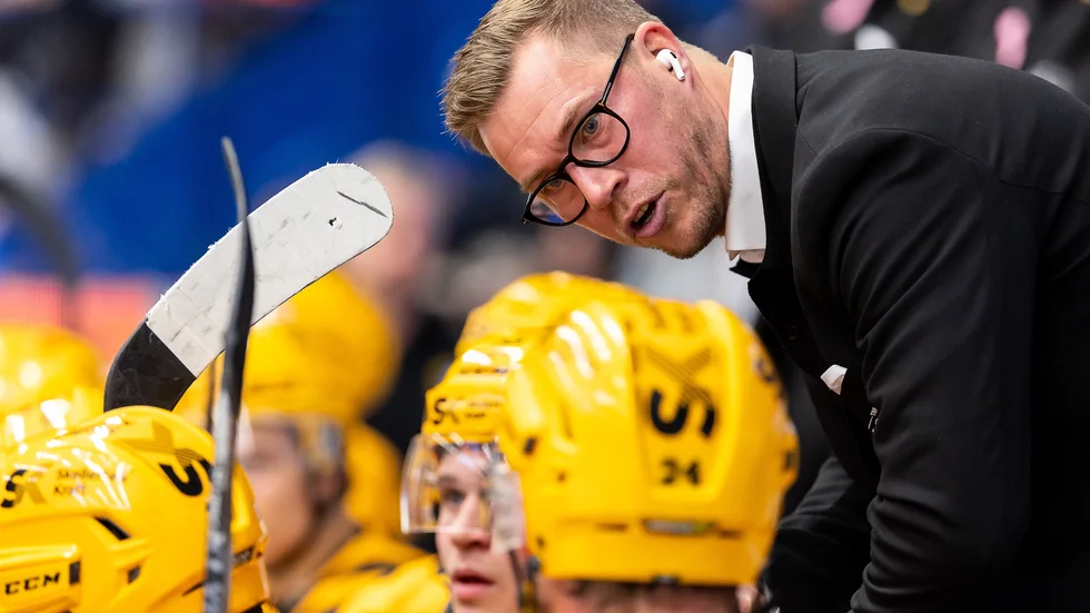 ”Hela hotellet skakade”, säger Andreas Falk efter jordbävningen dagen innan segern mot Kosice.