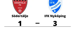 IFK Nyköping tog bortaseger mot Södertälje
