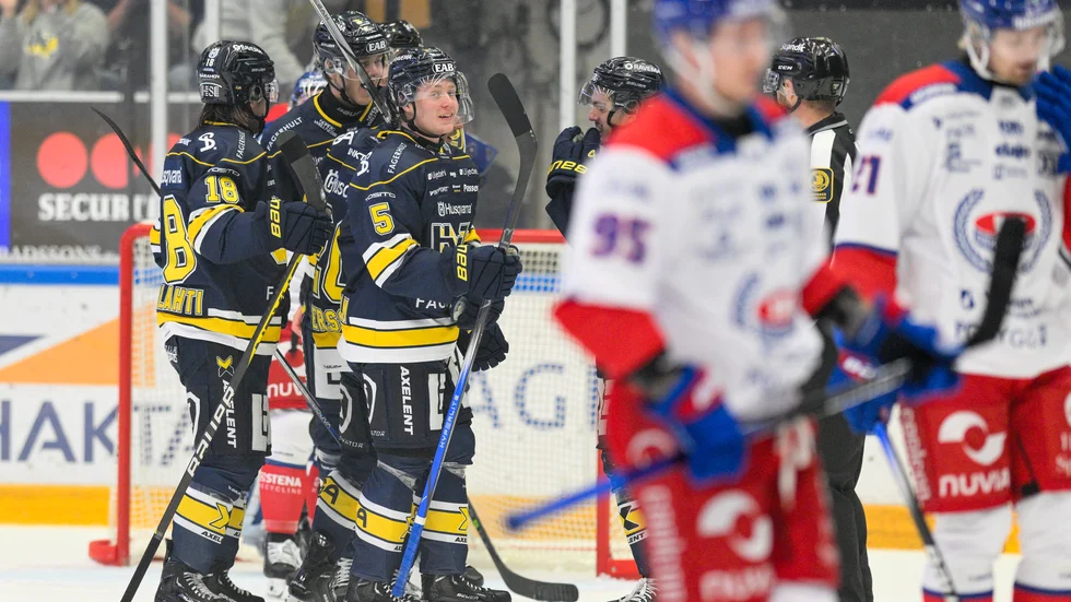 HV71 fick jubla hemma mot Oskarshamn.
