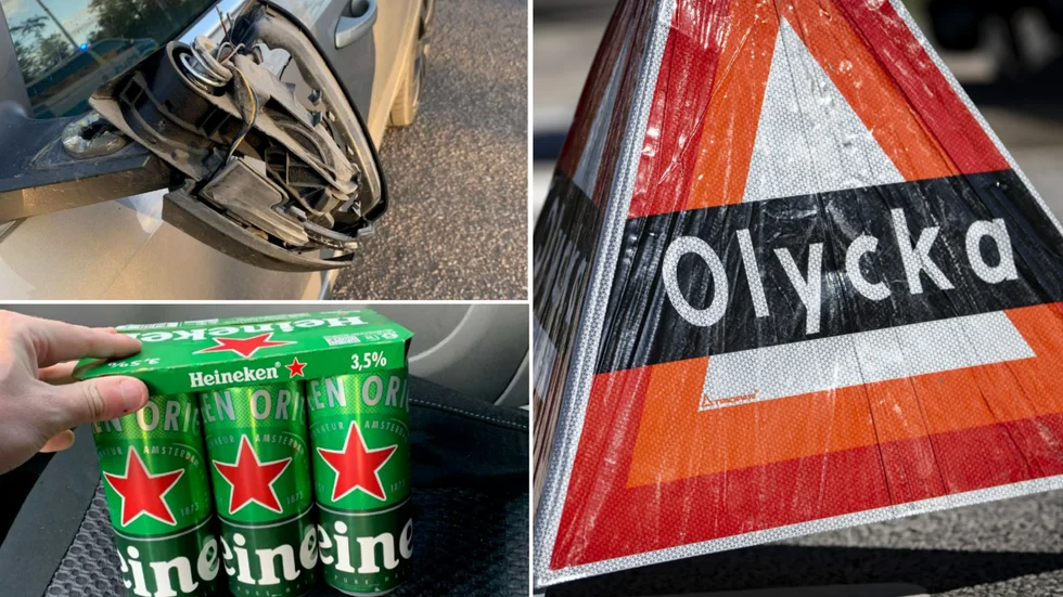 Under sommaren prejade en förare en annan förare i samband med en omkörning i Kirunas gamla centrum.