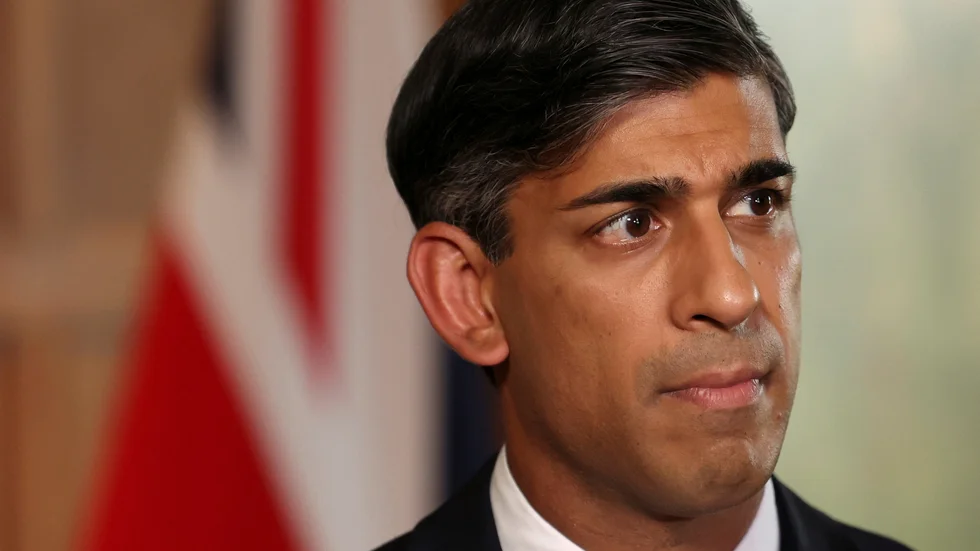 Storbritanniens premiärminister Rishi Sunak. Arkivbild.