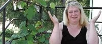 Nu kan Anne njuta
 i sin trädgård igen