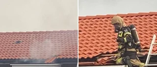 Såg hur branden startade: "Smällde – som en stor bomb"