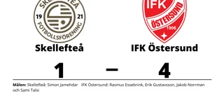 Simon Jamehdar målskytt när Skellefteå förlorade