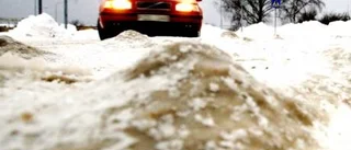 Snöknölar på gator vållar ilska